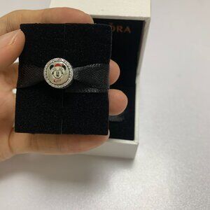 Disney Parks Pandora Holiday Christmas Happy Holly Days Mickey Charm